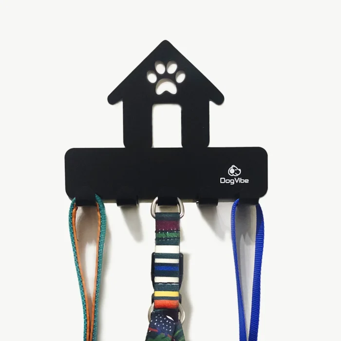 suporte porta coleiras e guias modelos casinha dog vibe