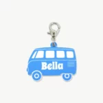 tag de identificação pet - modelo Kombi