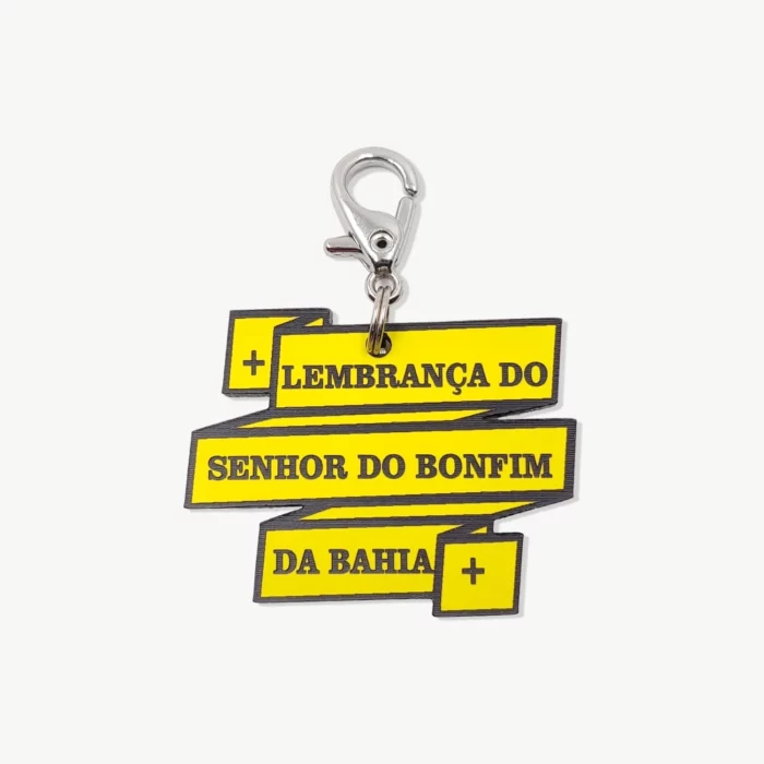 Tag de Identificação Pet - modelo Fitinha Senhor Bonfim da Dog Vibe