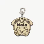 tag de identificação para cachorro raça shar pei da Dog Vibe