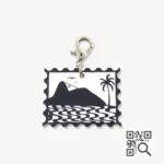 tag de identificação pet com qr code - modelo rio de janeiro - marca dog vibe